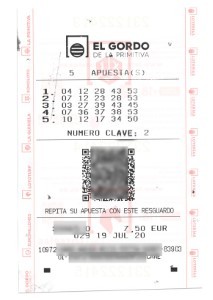 Spagnolo El Gordo lotteria