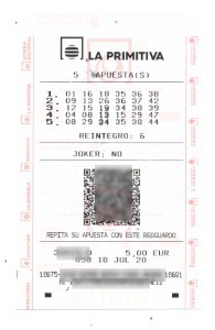 Risultati della lotteria spagnola per stasera